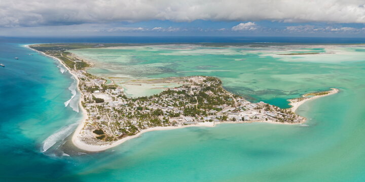 Kiritimati lagoon