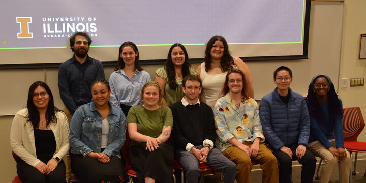 a group photo of the EEB award winners