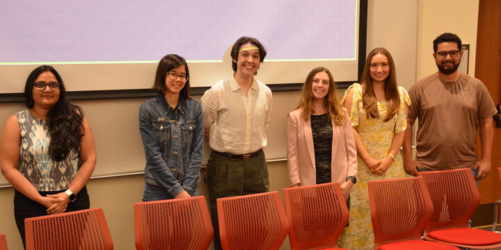 A group photo of the PEEC award winners