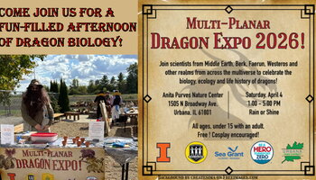 A flyer for Cosplay for Science