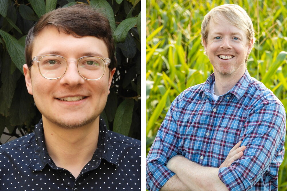 Headshots of James O'Dwyer and Kenneth Jops