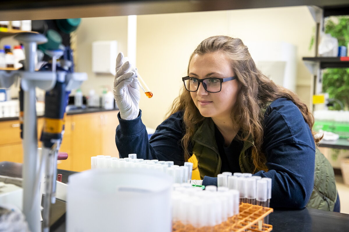 student in biological physics