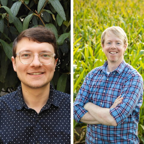 Headshots of James O'Dwyer and Kenneth Jops