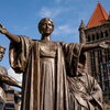  Alma Mater in front of Altgeld Hall