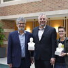 Steve Maren, Jonathan Sweedler, and T. Josek standing together with their awards