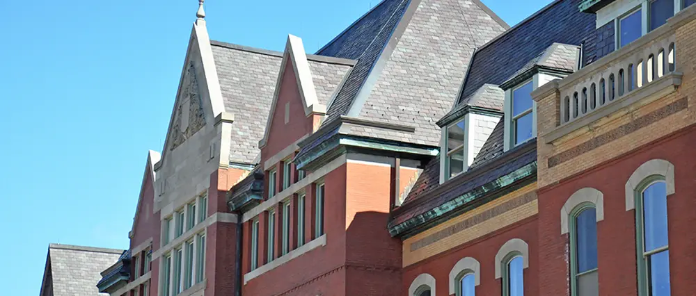 roof of the natural history building